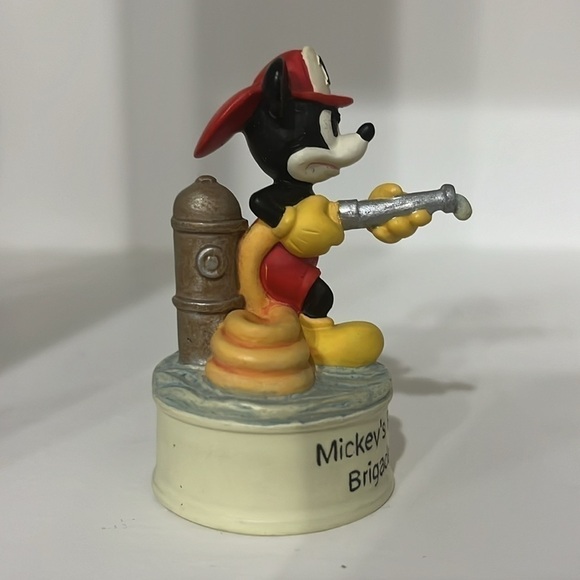 Lenox Mickey Mouse Figurines Mickey’s Fire Brigade - Picture 6 of 7